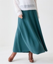 nissen | ニットフレアスカート【OtonaSMILE】(スカート)