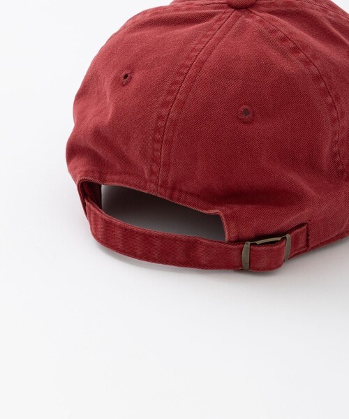 ADAM ET ROPE'(アダムエロペ)の「【AMERICAN NEEDLE】BASEBALL CAP(キャップ・レディース・ブラック/レッド・F)」の16枚目の写真