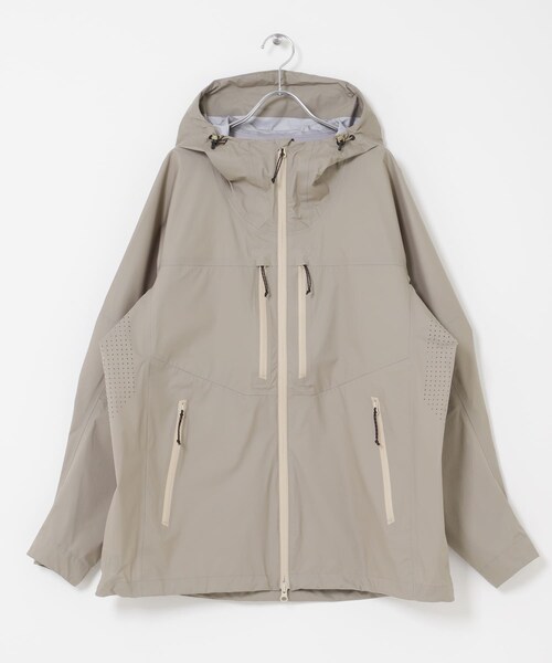 EKAL（エカル）の「HIKE SHELL JACKET（テーラードジャケット・メンズ・Light Grey/Greige・M/L/XL）」の16枚目の写真