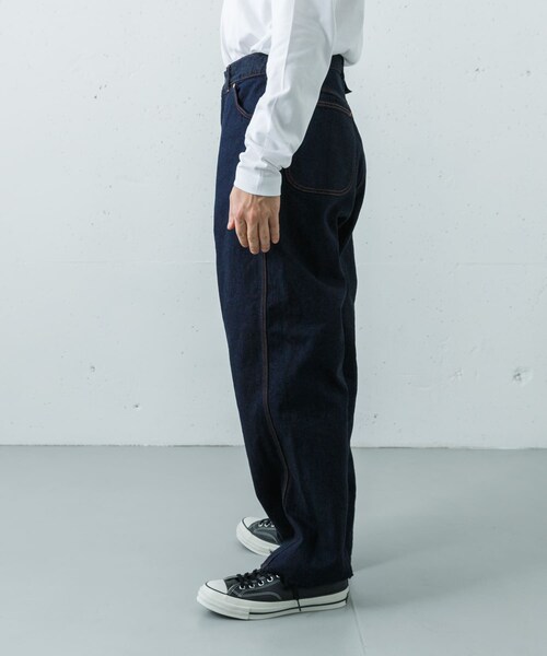 URBAN RESEARCH(アーバンリサーチ)の「CIOTA DENIM PAINTER PANTS(デニムパンツ・メンズ・DARK NAVY・4/5/6)」の5枚目の写真