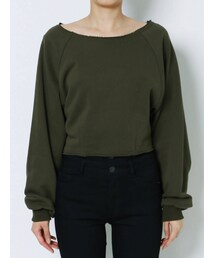 EMODA | ウエストマークショートトップ(Tシャツ/カットソー)