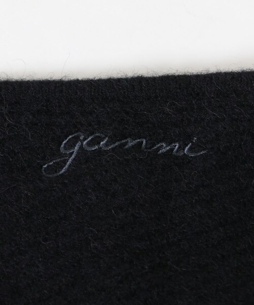 URBAN RESEARCH（アーバンリサーチ）の「GANNI　Soft Wool Balaclava（ニットキャップ/ビーニー・レディース・Black・-）」の8枚目の写真