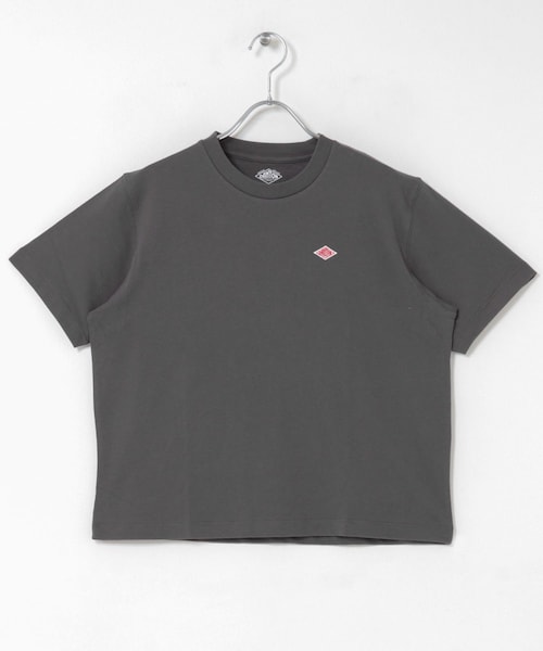URBAN RESEARCH DOORS（アーバンリサーチドアーズ）の「DANTON　SHORT T-SHIRTS（Tシャツ/カットソー・レディース・WHITE/COALGREY/GREIGE・S）」の2枚目の写真