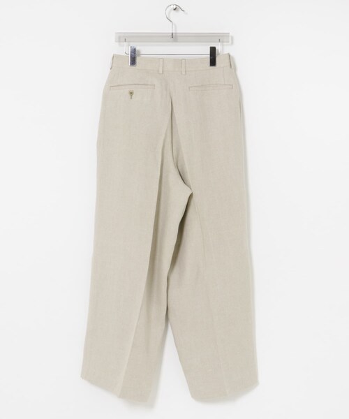 URBAN RESEARCH(アーバンリサーチ)の「REVERBERATE TACKED TROUSERS(その他パンツ・メンズ・ECRU/BLACK・1)」の12枚目の写真