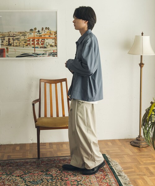 SENSE OF PLACE by URBAN RESEARCH（センスオブプレイスバイアーバンリサーチ）の「ピーチタッチカラーカバーオール（カバーオール・メンズ・CHARCOAL/BLUE GRAY/PINK・M/L）」の22枚目の写真