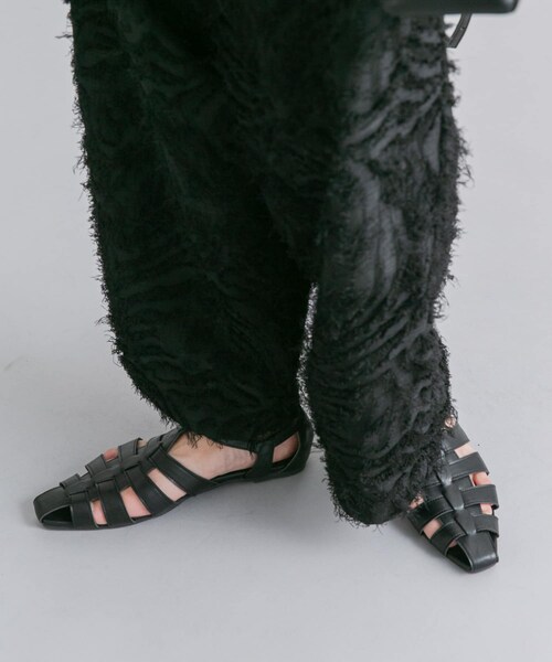 KBF（ケイビーエフ）の「フラットグルカサンダル（サンダル・レディース・BLACK/SILVER/GOLD・37/38）」の10枚目の写真