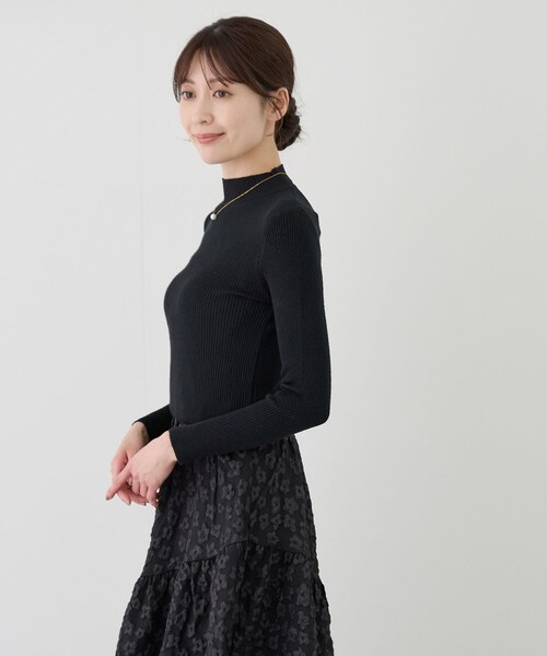 Jayro（ジャイロ）の「ニットドッキングワンピース（ワンピース・レディース・ブラック/ブラック系/スミクロ・F）」の13枚目の写真