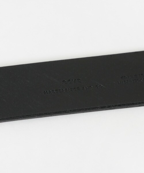 URBAN RESEARCH（アーバンリサーチ）の「Scye　Leather New Basic Belt（ベルト・メンズ・クロ/ダークブラウン・M）」の7枚目の写真