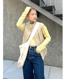 Ungrid | ノースリデザインルーズベスト(ベスト)