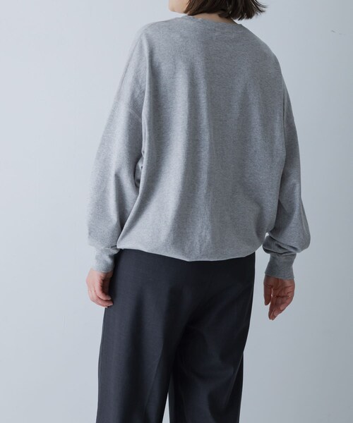 かぐれ（カグレ）の「コットンドロストヘムカットソー（Tシャツ/カットソー・レディース・BLACK/GRAY/OATMEAL・Free）」の20枚目の写真