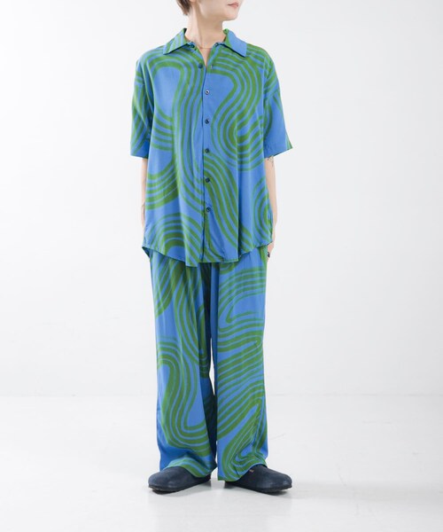 URBAN RESEARCH(アーバンリサーチ)の「SUKU HOME SUMMER NIGHT(ルームウェア/パジャマ・レディース・ORG POPPY/RIPPLE/COSMOS・XS/S/M/L)」の2枚目の写真
