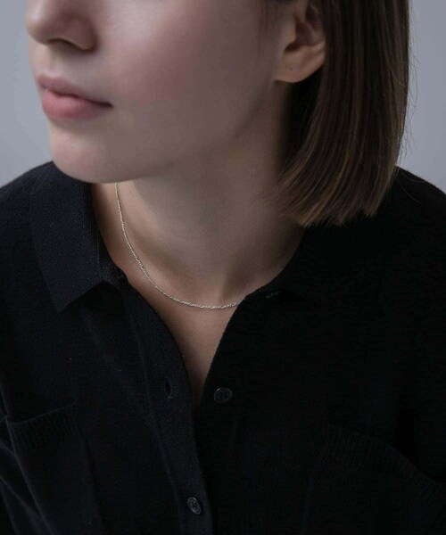 URBAN RESEARCH(アーバンリサーチ)の「decor『デコール』 Figarochain Necklace(ネックレス・レディース・SILVER・-)」の6枚目の写真