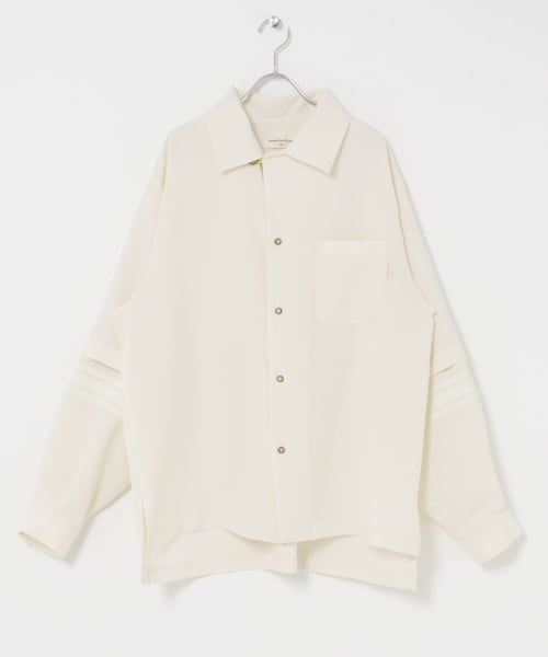 THE GOODLAND MARKET（ザグッドランドマーケット）の「master key　FLOW-SH（シャツ/ブラウス・メンズ・BLK/GRN/WHT・Free）」の5枚目の写真