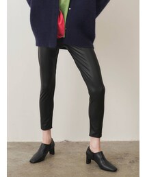 ELENDEEK | FAUX LEATHER LEGGINS(その他パンツ)