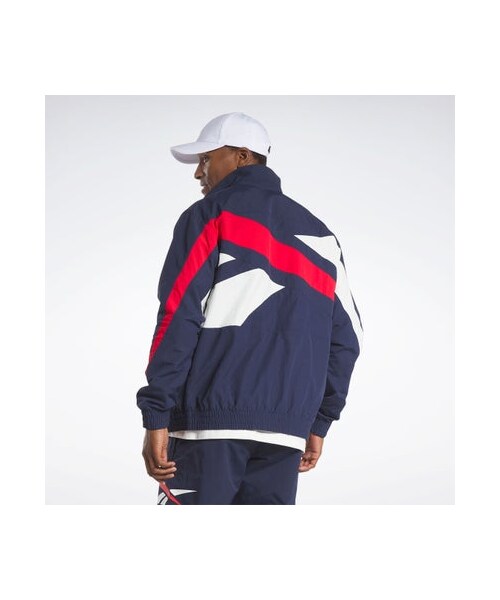 Reebok（リーボック）の「クラシック ベクター トラックトップ / CL VECTOR TRACKTOP（アウトドア/スポーツ・メンズ・100031166/100036153/100031169・M/L/J2XO/LL/3L/S/J/2XO/J/XS/J/XS/SS）」の4枚目の写真