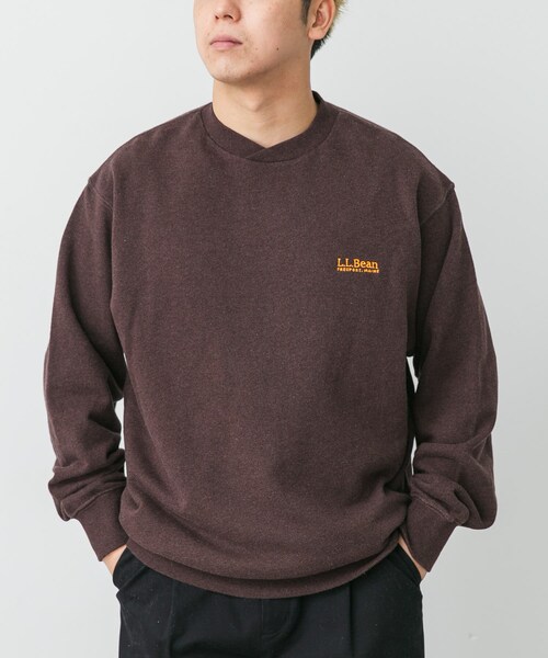 URBAN RESEARCH DOORS(アーバンリサーチドアーズ)の「L.L.Bean JAPAN EDITION SMITHFIELD CREWNECK SWEAT(スウェット・メンズ・NATURAL/NIGHT/BIRCH/ESPRESSO/TOP NAVY/CRIMSON・M/L/XL)」の4枚目の写真
