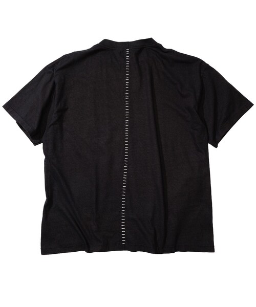 bonjour records（ボンジュールレコーズ）の「Space Available/スペースアヴェイラブル Natural Movement Short Sleeve T-shirt（Tシャツ/カットソー・レディース・ブラック/オフホワイト・L/M/XL）」の8枚目の写真