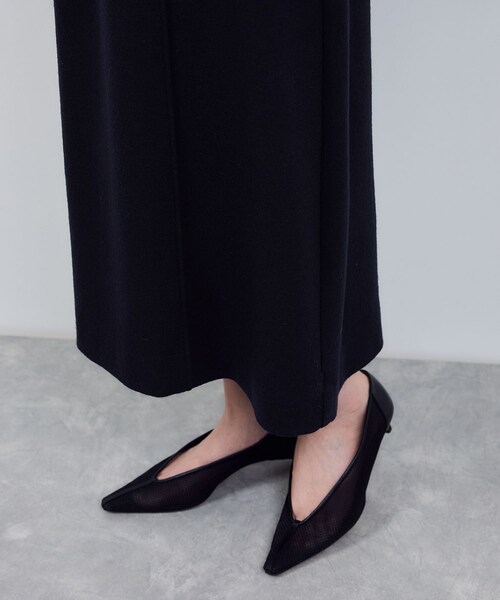 ROPE'（ロペ）の「ウールジャージーワンピース/イージーケア（ワンピース・レディース・ネイビー・F）」の12枚目の写真