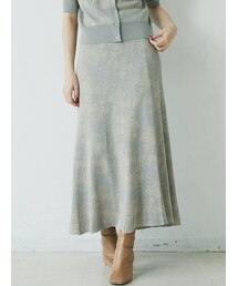 LAGUNAMOON | ジャガードパターンニットスカート(スカート)