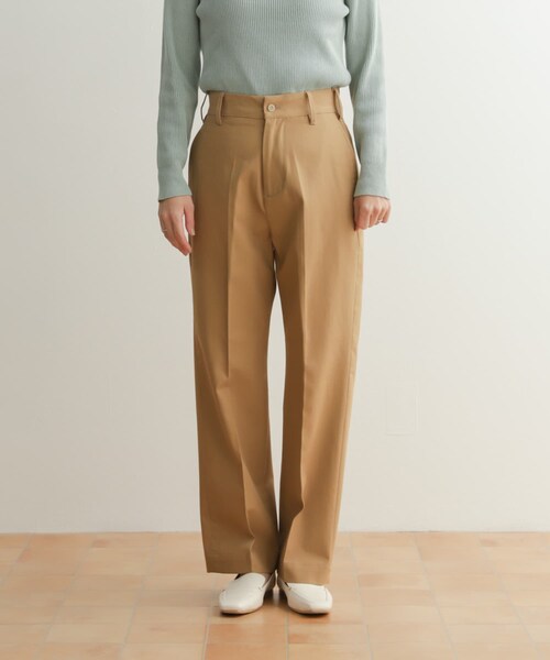 URBAN RESEARCH DOORS(アーバンリサーチドアーズ)の「ハイウエストチノパンツ(チノパンツ・レディース・L/BEIGE/BEIGE・S/M/L)」の11枚目の写真