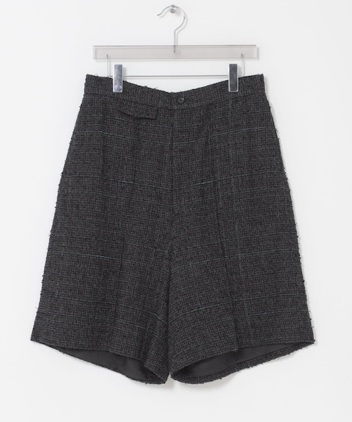 URBAN RESEARCH(アーバンリサーチ)の「SEEALL CLASSIC WIDE SHORTS(その他パンツ・メンズ・BLK WATCH・3/4)」の1枚目の写真