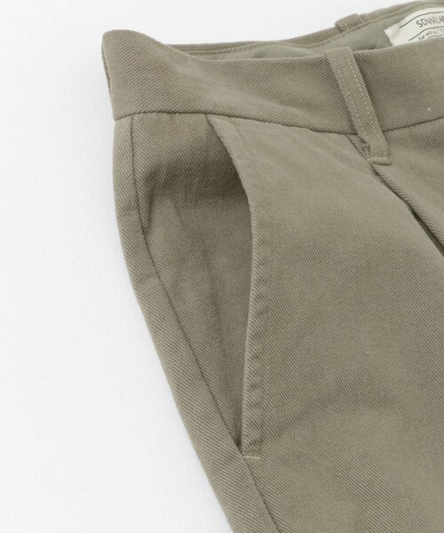URBAN RESEARCH Sonny Label（アーバンリサーチサニーレーベル）の「ワイドテーパードピーチ起毛チノパンツ（チノパンツ・メンズ・グレーカーキ/アイボリー/ダークネイビー・M/L）」の12枚目の写真