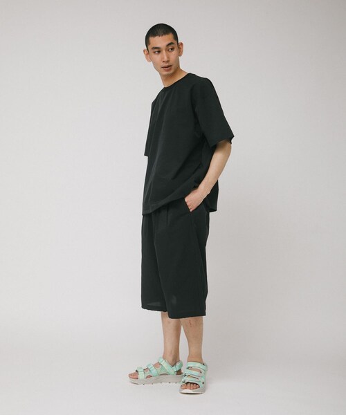 EKAL（エカル）の「DOT AIR SHORT-SLEEVE PULLOVER（Tシャツ/カットソー・メンズ・ネイビー/ブラック/チャコール/ブラウン・M/L）」の16枚目の写真