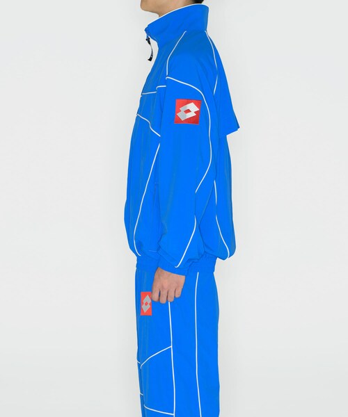 URBAN RESEARCH（アーバンリサーチ）の「LOTTO　LINE NYLON BLOUSON（テーラードジャケット・メンズ・NAVY/BLACK/BLUE・M/L/XL/XXL）」の14枚目の写真