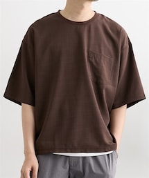 nissen | リネンライクフェイクレイヤード半袖T(Tシャツ/カットソー)