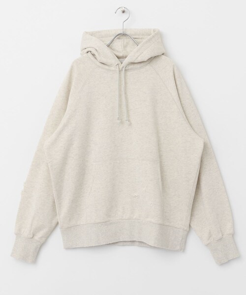 KBF（ケイビーエフ）の「ダメージBIGフーディー（パーカー・レディース・NAVY/TOP GRAY・one）」の11枚目の写真