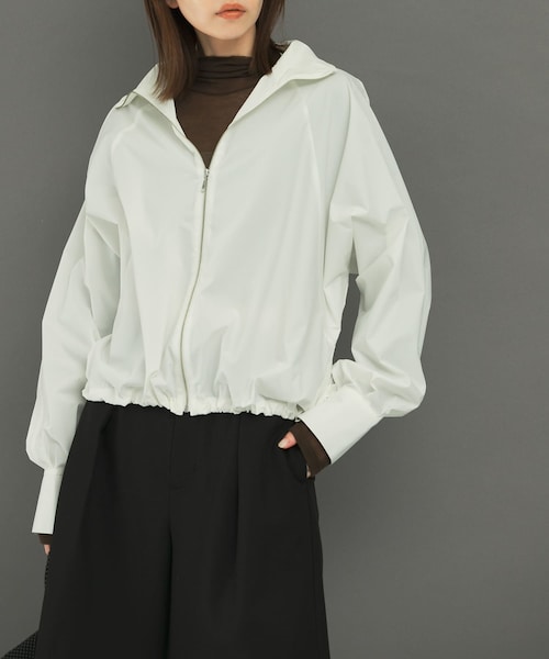 URBAN RESEARCH ROSSO（アーバンリサーチロッソ）の「ZIPライトブルゾン（ブルゾン・レディース・WHITE/GREIGE・FREE）」の4枚目の写真