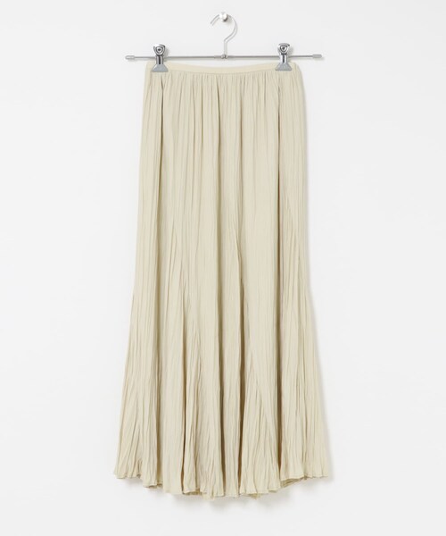 URBAN RESEARCH ROSSO（アーバンリサーチロッソ）の「ワッシャープリーツスカート（スカート・レディース・CREAM/SAX/MOCHA・36/38）」の10枚目の写真