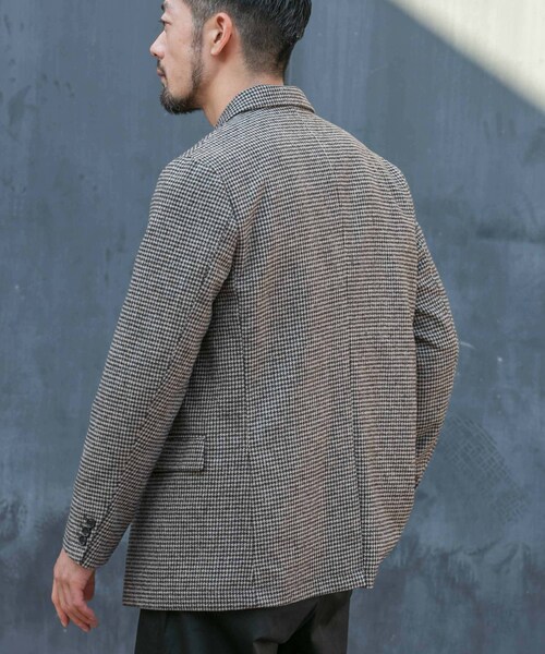 URBAN RESEARCH ROSSO（アーバンリサーチロッソ）の「クラシックダブルジャケット（テーラードジャケット・メンズ・ヘリンボーン/CHECK・M/L/XL）」の14枚目の写真