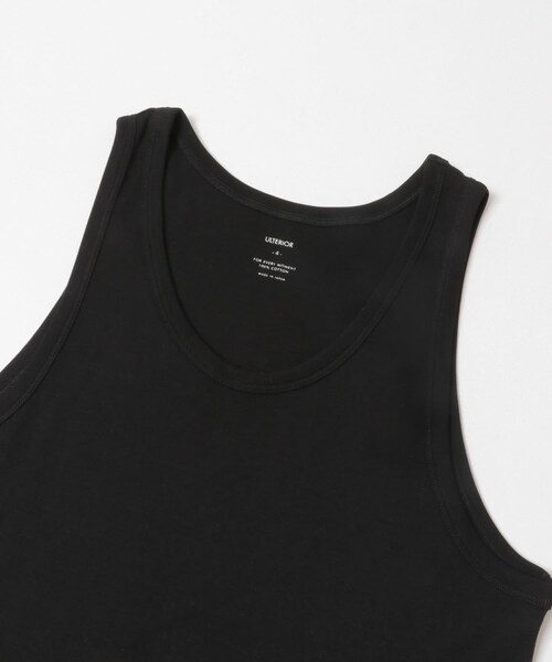 URBAN RESEARCH(アーバンリサーチ)の「ULTERIOR TUBULAR TANK TOP(タンクトップ・メンズ・WHITE/BLACK/GREY/KHAKI GREY・4)」の9枚目の写真