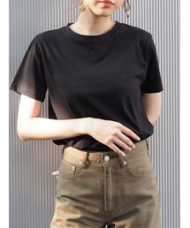 EVRIS | ワンポイントタイトT(Tシャツ/カットソー)