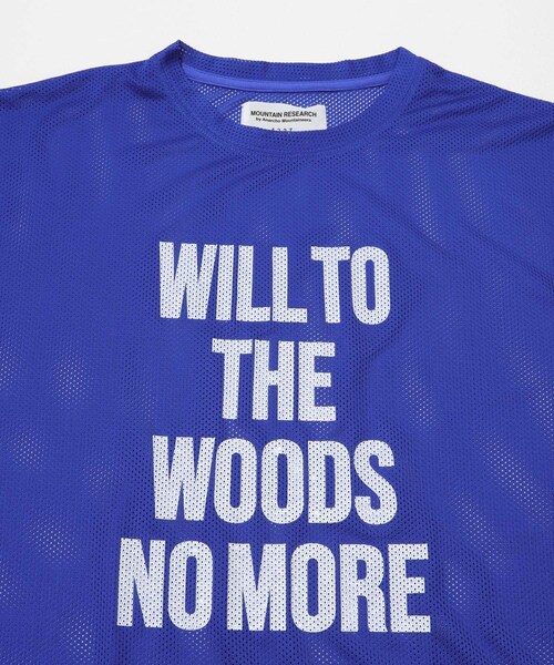 EKAL（エカル）の「mountain research　Mesh B.B.（Tシャツ/カットソー・メンズ・Blue/Black・M/L）」の13枚目の写真