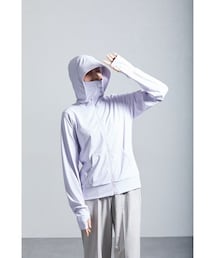 slattgir | 高身長【読者モデルと一緒に作りました】トールさん設計接触冷感UVカット指穴付パーカー(パーカー)