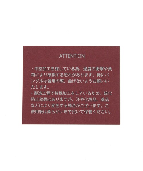 ADAM ET ROPE'（アダムエロペ）の「【GIGI（ジジ）】LUNA twisted earrings（ピアス（両耳用）・レディース・シルバー・F）」の7枚目の写真