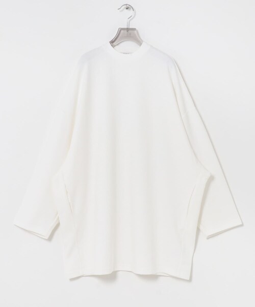 URBAN RESEARCH（アーバンリサーチ）の「Studio Doe　OVERSIZED SWEATSHIRTS ONE-PIECE（ワンピース・レディース・WHITE/GREY・S）」の3枚目の写真