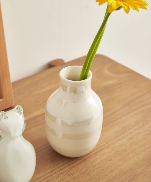 URBAN RESEARCH DOORS（アーバンリサーチドアーズ）の「KAHLER　omaggio ベース H12.5cm（フラワーベース・メンズ・パール・-）」の4枚目の写真