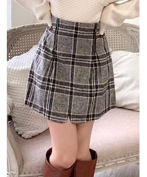 RESEXXY | ジップデザインスカパン(その他パンツ)