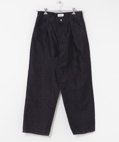 URBAN RESEARCH DOORS(アーバンリサーチドアーズ)の「STILL BY HAND HEMP MIXED DENIM PANTS(デニムパンツ・メンズ・BLACK/DARK NAVY・44/46/48)」の8枚目の写真