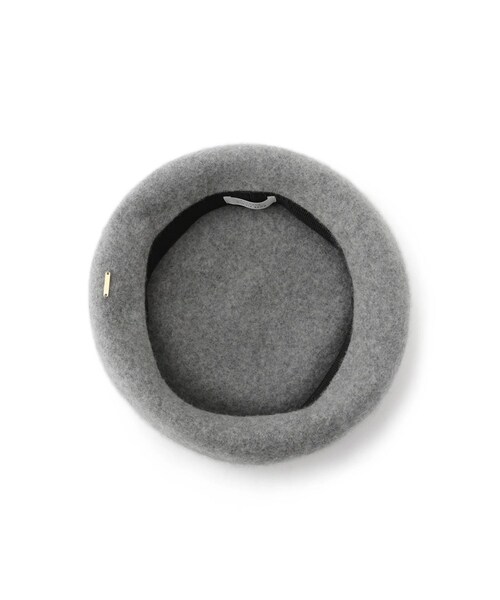 ROPE' PICNIC（ロペピクニック）の「ウールフェルトベレー帽/リンクコーデ（ハンチング/ベレー帽・レディース・ブラック/ライトグレー・F）」の8枚目の写真