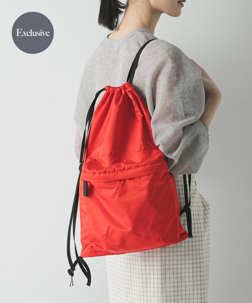 URBAN RESEARCH（アーバンリサーチ）の「『一部別注カラー』NOMADIS　LATT（バックパック/リュック・レディース・別注RED/BLACK/BROWN・-）」の18枚目の写真