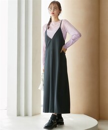 miclat | 大きいサイズ　タックデザインキャミソールワンピース　miclat(ワンピース)