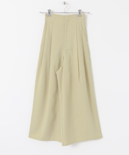 URBAN RESEARCH ROSSO（アーバンリサーチロッソ）の「ハイウエストワイドパンツ（その他パンツ・レディース・lightbeige/blue・36/38）」の9枚目の写真