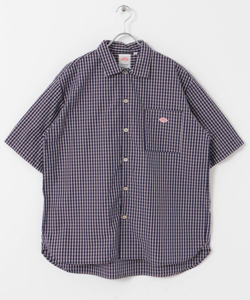 URBAN RESEARCH DOORS（アーバンリサーチドアーズ）の「DANTON　WORK SHIRTS SHORT-SLEEVE（シャツ/ブラウス・メンズ・BEG/GRY/NVY/BRN・42/44）」の6枚目の写真