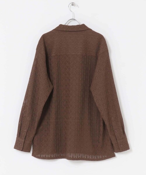 ITEMS URBANRESEARCH(アイテムズ アーバンリサーチ)の「ジオメレースオープンカラーシャツ(シャツ/ブラウス・メンズ・OLV/BRN/BLK・M/L)」の22枚目の写真