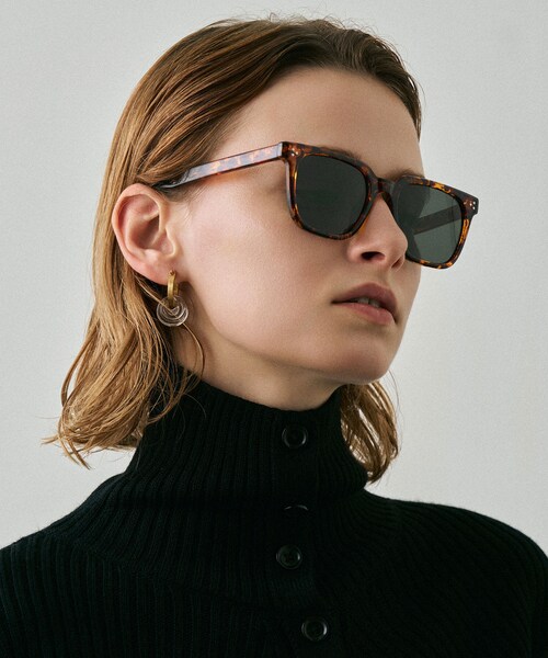 SENSE OF PLACE by URBAN RESEARCH（センスオブプレイスバイアーバンリサーチ）の「NUEF　nuef0139（メガネ・レディース・BROWN/BLACK・One）」の14枚目の写真