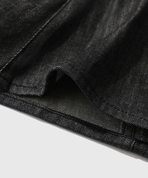 ADAM ET ROPE'(アダムエロペ)の「《別注》【NVRFRGT/ネヴァーフォーゲット】EX 3D TWISTED WIDE LEG JEANS RAW BLACK(デニムパンツ・メンズ・ブラック・0/00/1/2/3)」の19枚目の写真